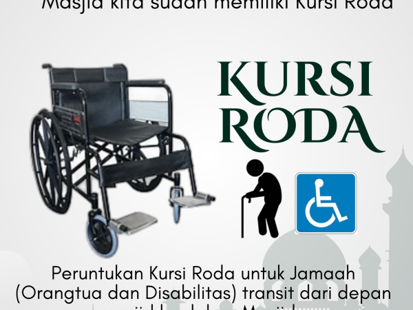 Kursi Roda Masjid