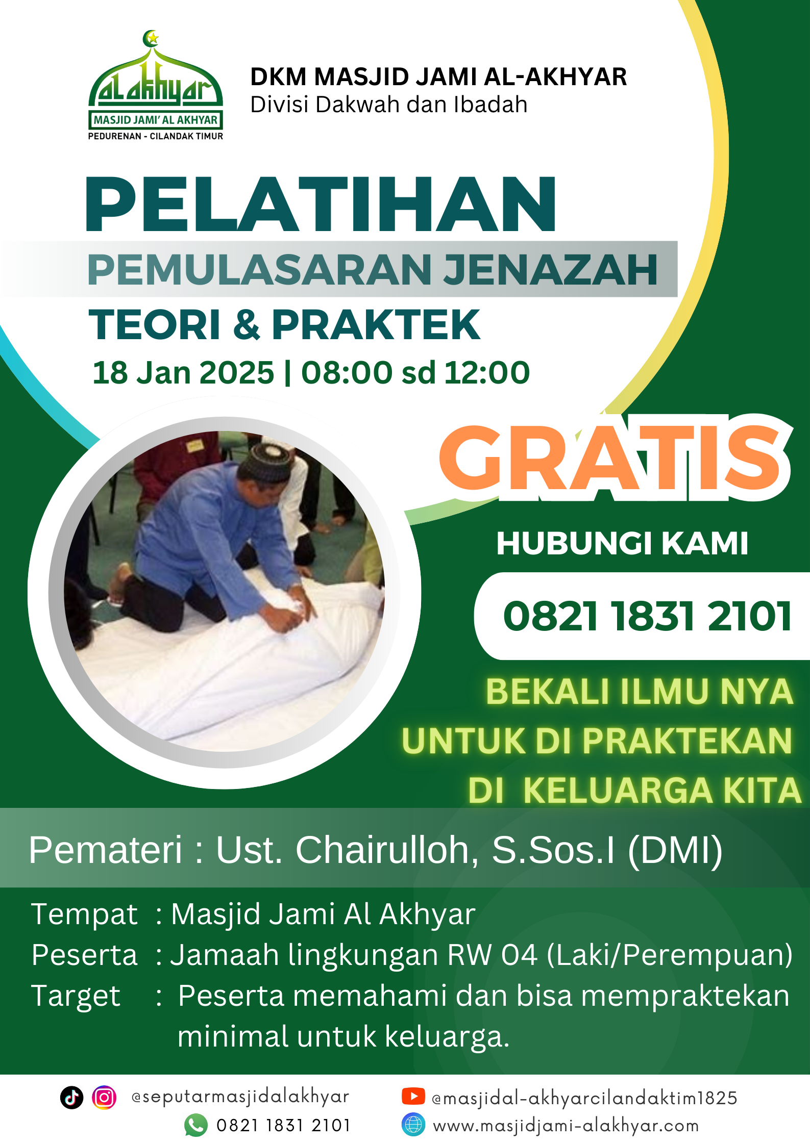 Pelatihan Pemulsaran Jenazah