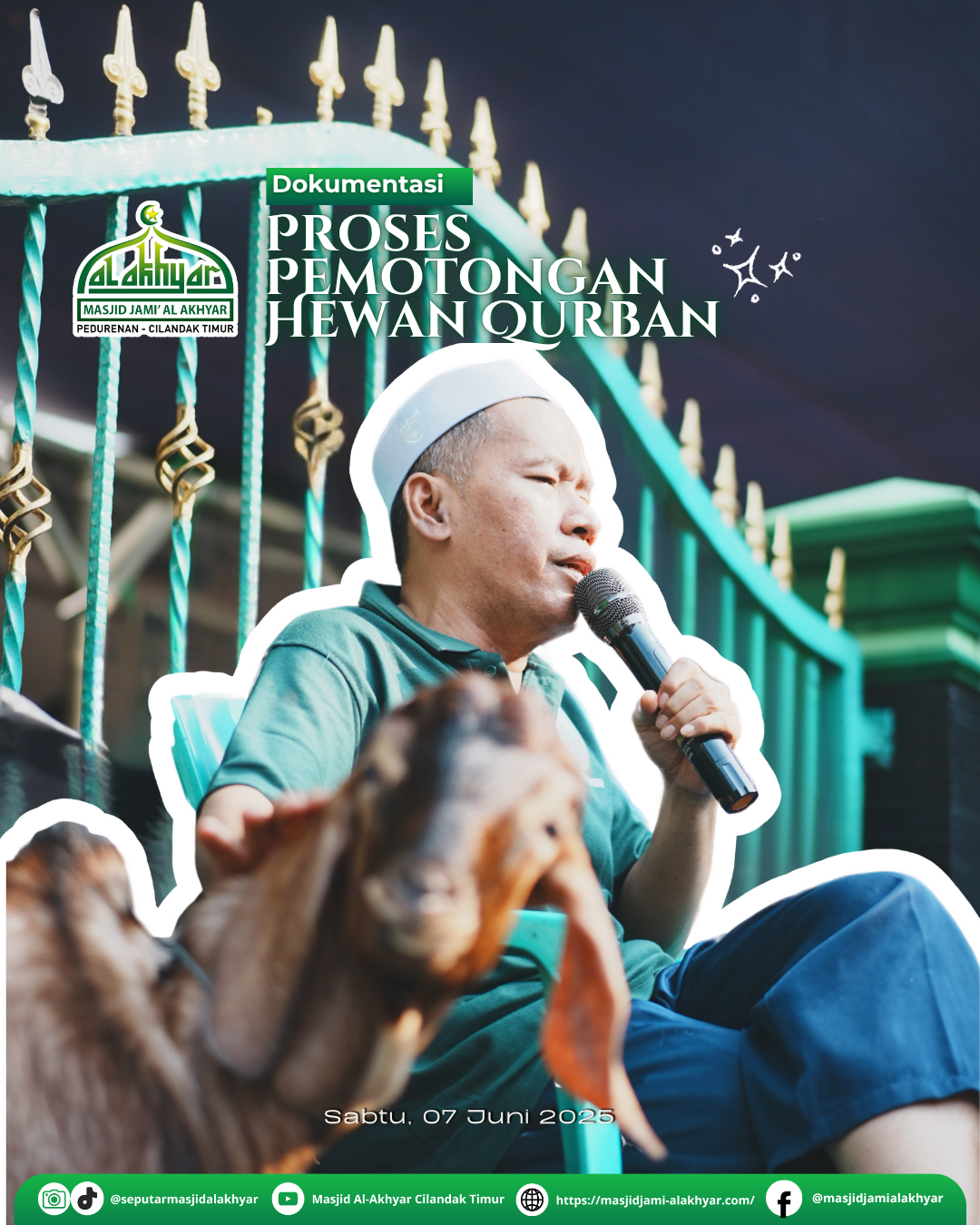 Pemotongan Hewan Qurban 1446H