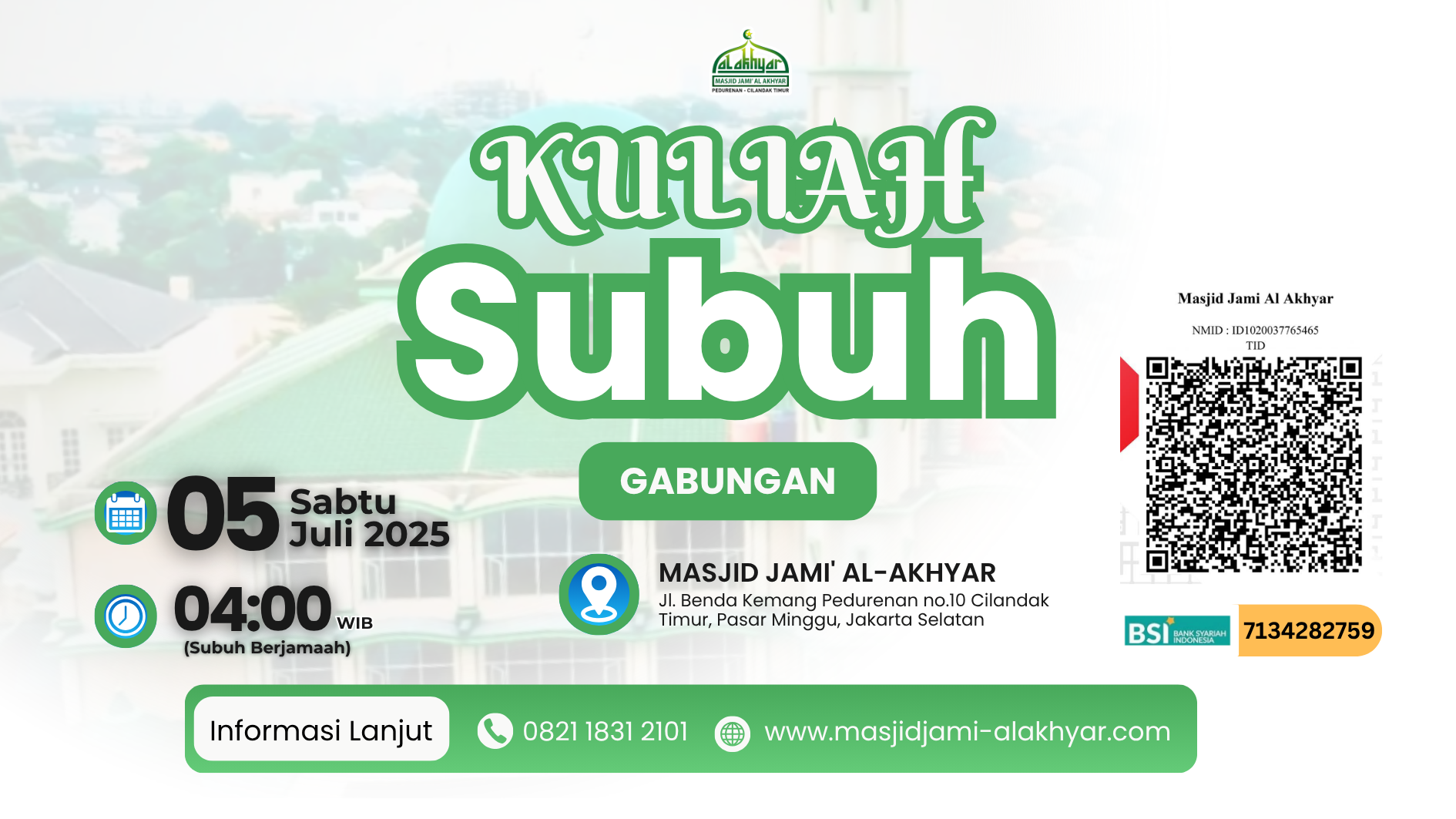Kuliah Subuh Gabungan